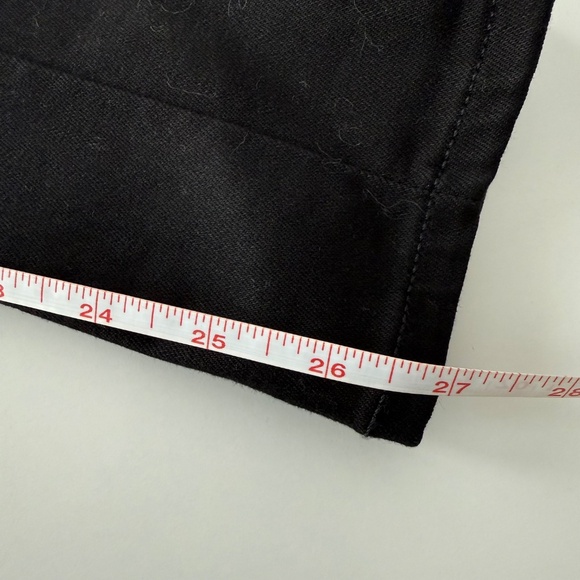 NWT AO.LA By Alice + Olivia Black High Rise Ankle Skinny Jean size 25 - Picture 7 of 10